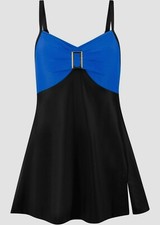 BADEKLEID NEU 46 48 50 52 SCHWARZ BLAU BADEAN...