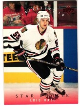 1995-96 Upper Deck Star Rookie #268 Eric Daze, Chicago Blackhawks