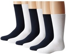 Jefferies Socks Kids 180326 Seamless Big Hug 6 Pair Pack Size XS