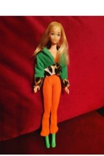 Alte schöne Mattel Standard Barbie ( Europa) blond 1973 TNT Korea Vintage Doll