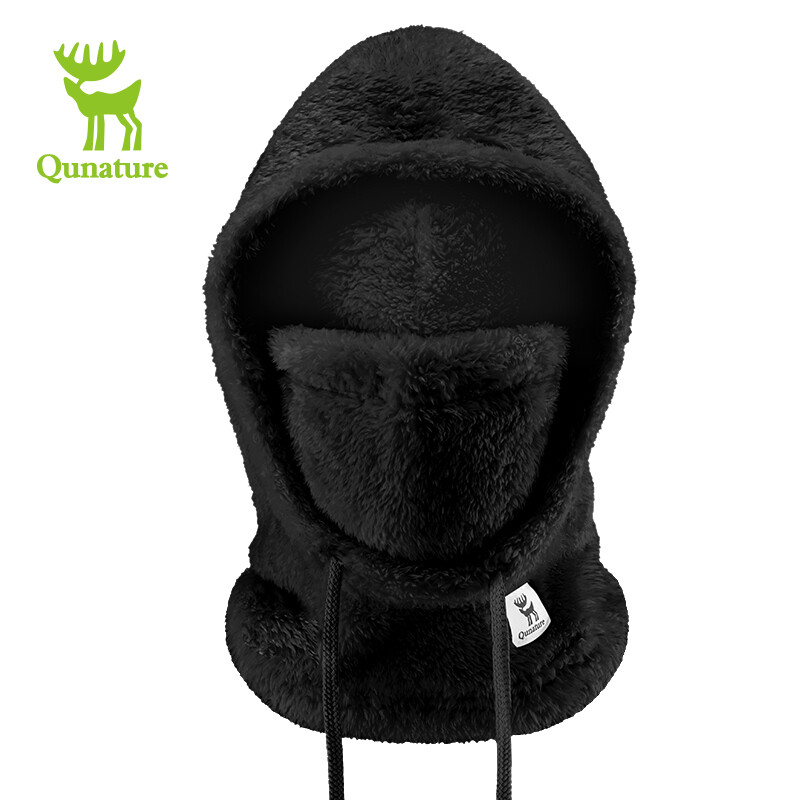 Qunature Ski Mask Helmet Cover Winter Warm Neck Scarf Unisex Sport Fleece HatCap