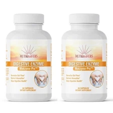 Digestive Enzyme Enhance Bodies Nutrition & Breakdown of Protein & Sugar, 120 CP