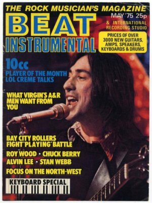 10cc Strawberry Studios MAY 75 Beat Instrumental Front Cover ONLY