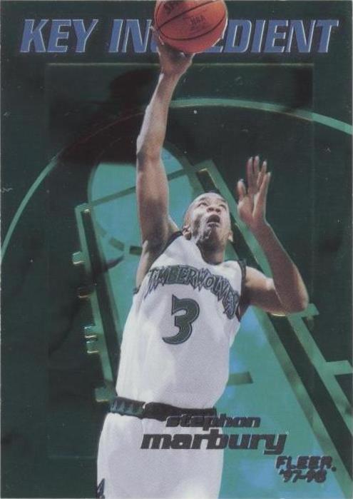 Fleer Stephon Marbury 1997-98 #7 for sale | eBay