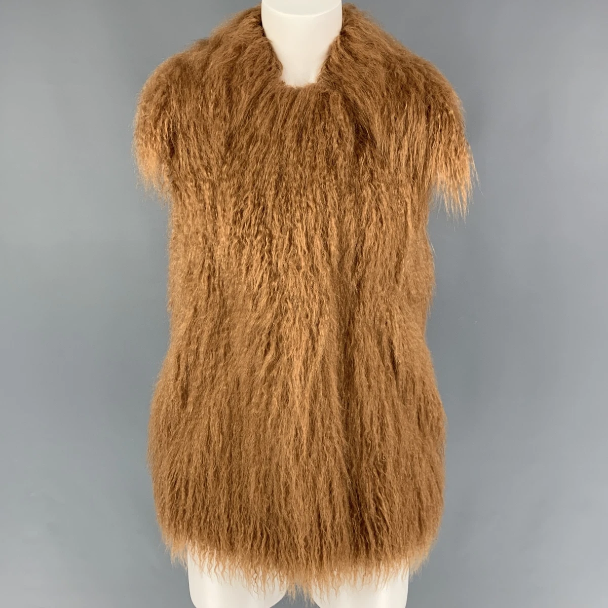 Stella mccartney clearance faux fur vest