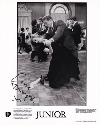 EMMA THOMPSON signed Autogramm 20x25cm JUNIOR in Person autograph COA