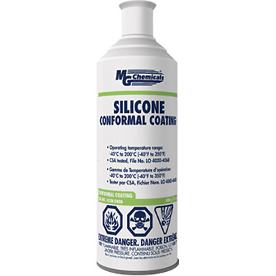 MG Chemicals 422B-4L Conformal Coating - UV Indicator - Silicone - Clear - Bo...