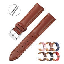 New Men's Women's Leather Watch Strap Band 12 14 16 17 18 19 20 21 22 23 24mm