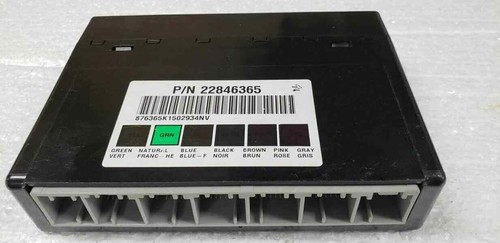2012 – 2013 AVALANCHE 1500 Body Control Module 22846365 Programmed To Your VI...