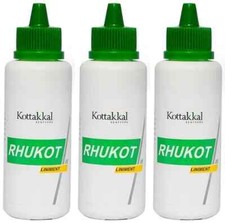 Kottakkal Ayurveda RHUKOT Liniment 100ml 3 Packs Arya Vaidya Sala, Joints Pain
