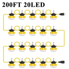 Super Bright Construction String Lights Industrial Grade LED Work Light IP65