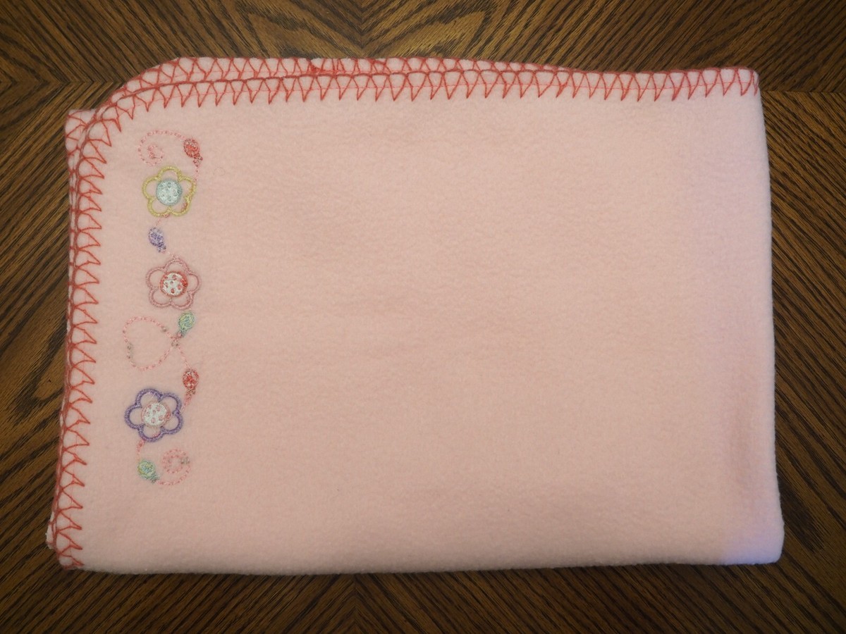 American Baby Fleece-Decke – 30 X 30 Zoll, Pink | Kuschelig Weich Für Babys