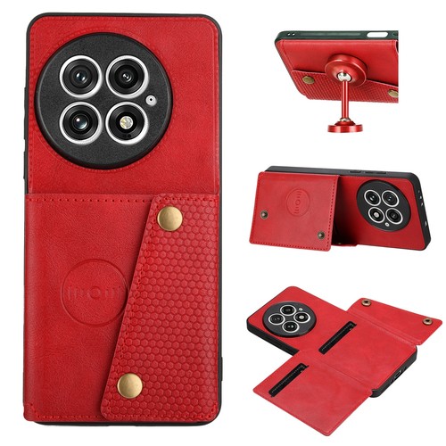 For OnePlus 13, Phone Case Shockproof Hybrid Leather Wallet Card Slot Cover - Picture 22 of 24