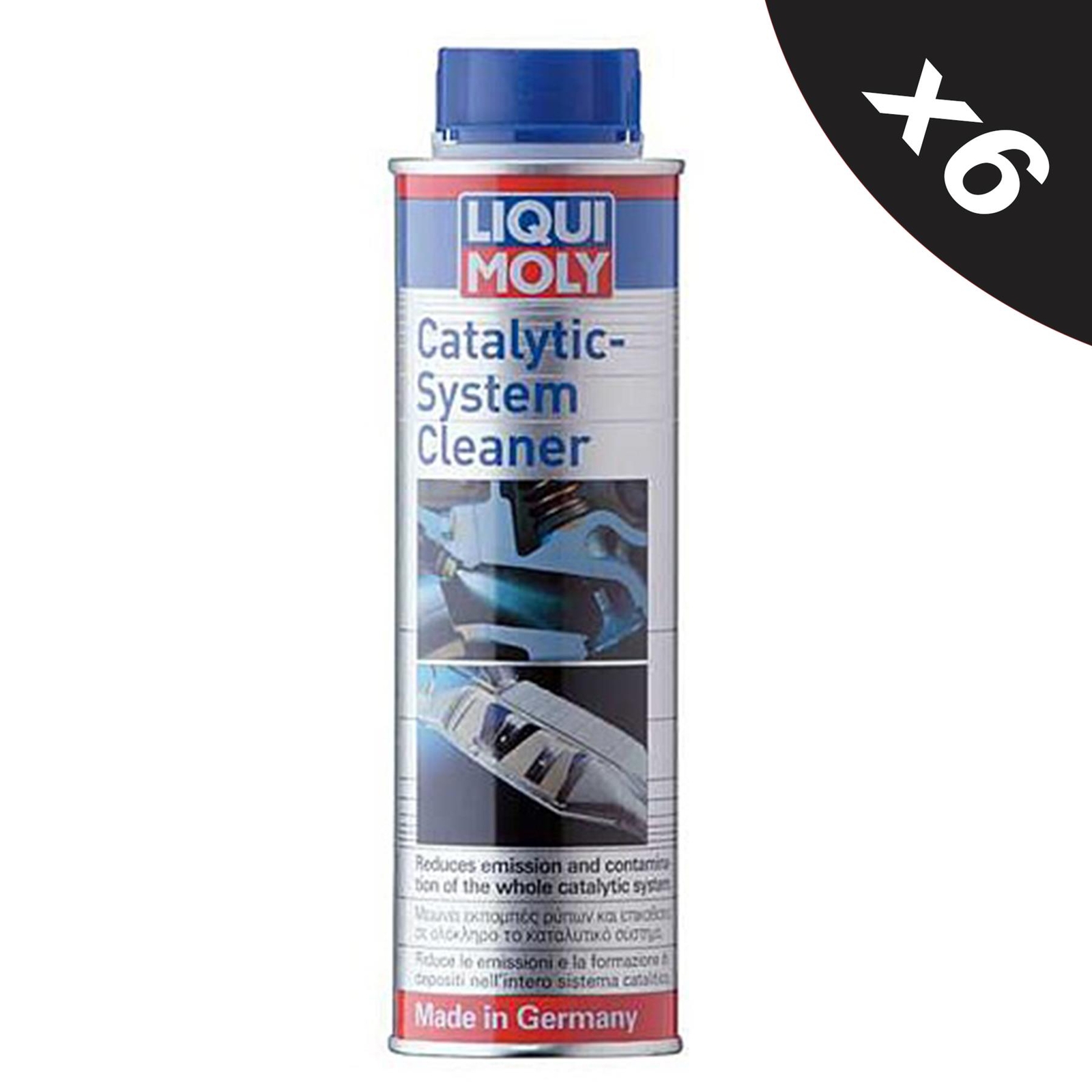 6x Liqui Moly Catalytic Converter Cleaner Cleans Entire Petrol Fuel System 300ml