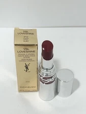 YSL Loveshine Lip Oil Stick 212 DEEP RUBY NIB