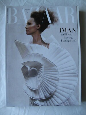 Harper's Bazaar (UK), February 2021 - Iman