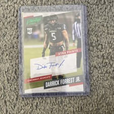 Panini 2021 Chronicles Darrick Forrest Jr. Rookie Auto Prestige Xtra #PS-DFO Be…