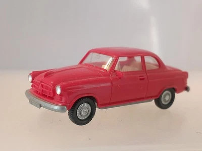 ⛔Borgward Isabella rot 1:87 H0 Wiking 12170 #160/113/2 - Bild 1 von 3
