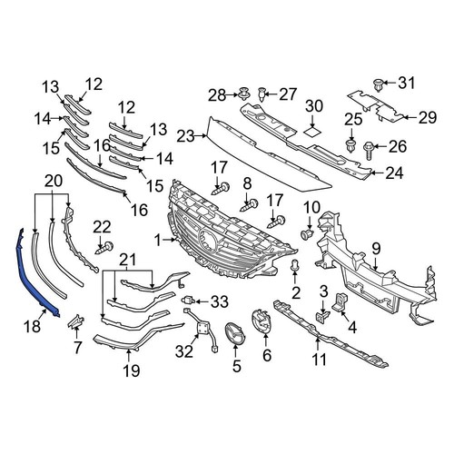 for-mazda-6-2016-2017-mazda-g46l507j1-front-right-lower-grille-molding