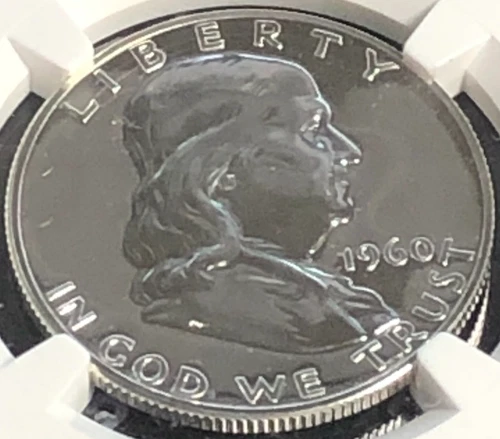 1960 BEN FRANKLIN 50C "NGC PF68" - INCREDIBLE MIRRORS / HIGH POINTS / COLLECTOR✅