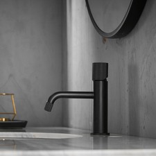 Black Bathroom Faucet: Modern Contemporary Mixer Tap