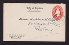 AUSTRALIA PTPO CITY OF CHELSEA WORLDS BEST BEACH KGVI 2½d RED OVAL USED 1945