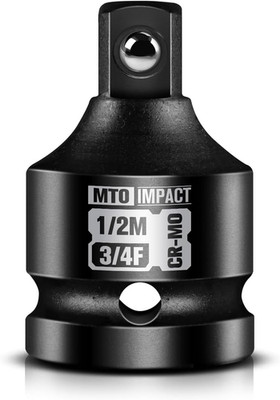 MTO 3/4'' Female to 1/2'' Male Impact Socket Adapter, 3/4-Inch Impact Socket Adapt