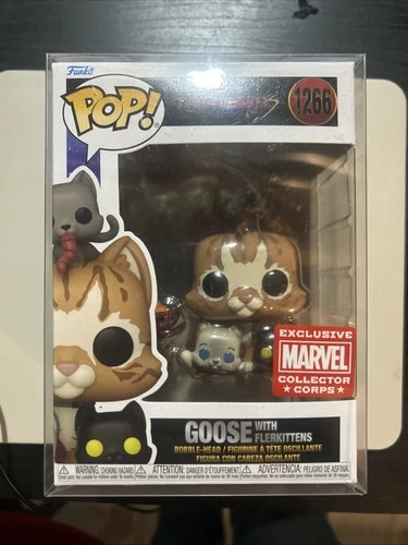 Funko Pop! Vinyl: Marvel - Goose with Flerkittens -Exclusive 1266 With Protector