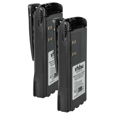 2x Akku für Motorola GP338 GP339 GP329 GP330 GP340 GP360 GP380 2600mAh 7,4V