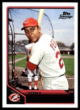 Tony Perez 2011 Topps Lineage #33 Cincinnati Reds FREE SHIPPING AutographDen