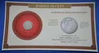 1893 Barber 25 Cent - in Display Card   N1358