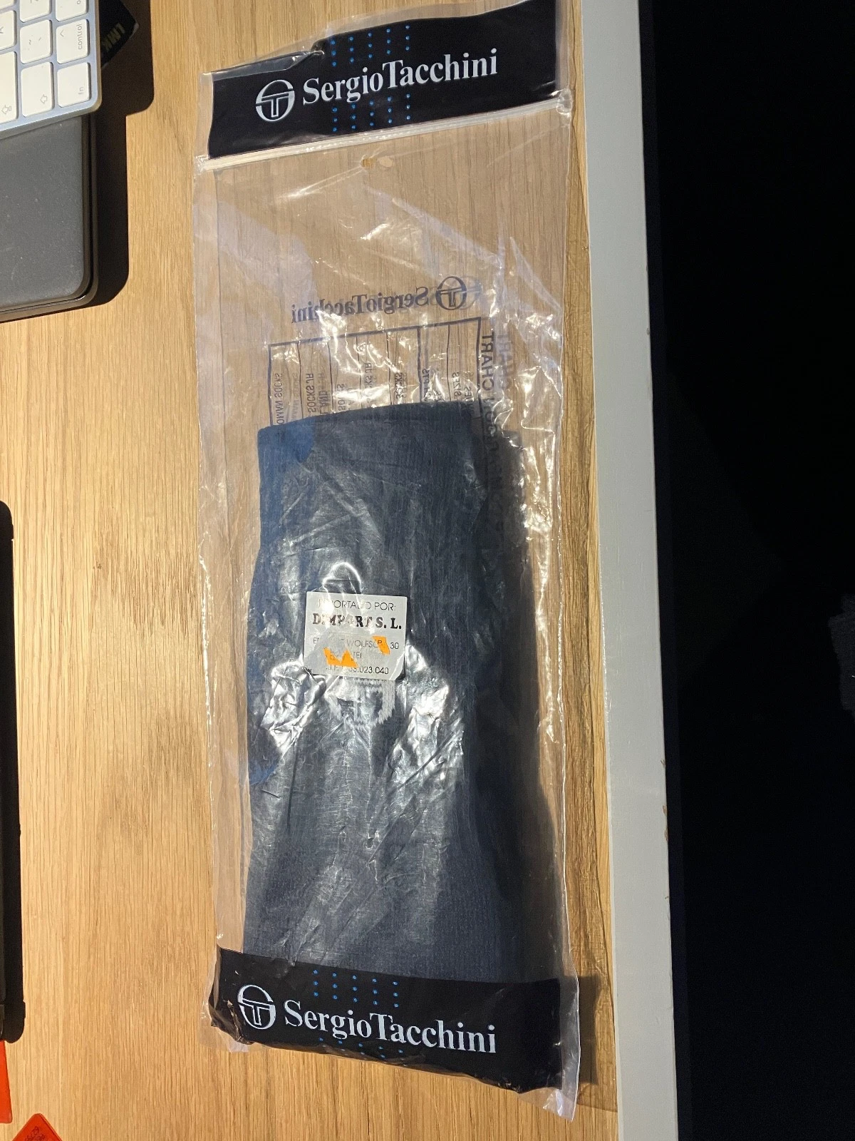 Original 80s Sergio Tacchini Tennis Socks Black UK 9-12 BNWT RARE Made In Italy