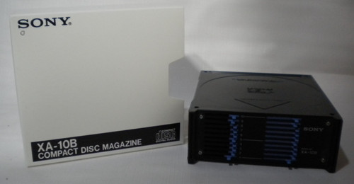 VTG SONY XA-10B 10 Disc Compact Disc CD Magazine Changer Cartridge FREE SHIPPING