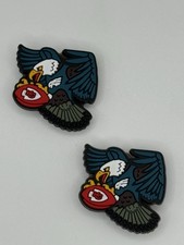 NFL Philadelphia Eagles Football Team For Crocs Shoe Charms Jibbitz - 2pieces