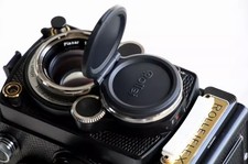 Plastic Camera Cap Satin Lens Cover 4 Rolleiflex Bay III 2.8F 2.8C 2.8E 2.8FX GX