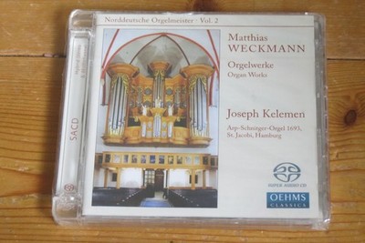 NEW/SEALED Matthias Weckmann- Joseph Kelemen   Organ Works - SACD Super Audio CD