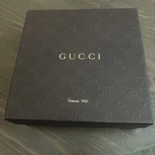 AUNTHENTIC GUCCI EMPTY BOX BROWN 7.5" x 7.5" x 3" Empty