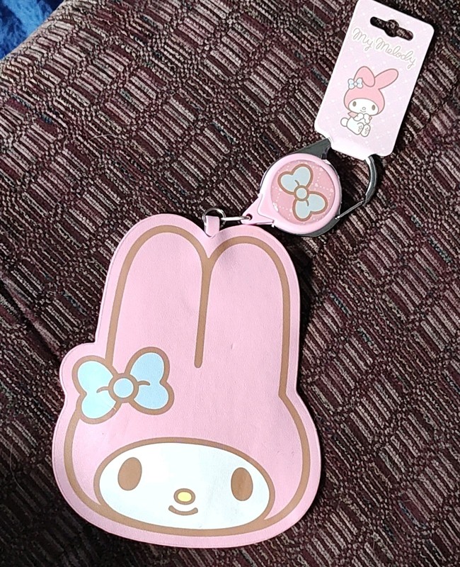 BIOWORLD Sanrio My Melody Pink Metal Detachable Carabiner Key Chain