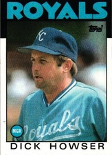 1986 Topps #199 Dick Howser