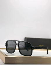 Tom Ford Falconer Sunglasses TF884 Black/Gray 60-18-140mm With Case New