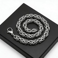 Stainless Steel Curb Chain Bracelet for Men   Silver Cuban Link Bracelet Unisex