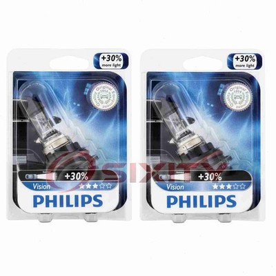 2 pc Philips High Low Beam Headlight Bulbs for Chevrolet Cavalier Cobalt jo