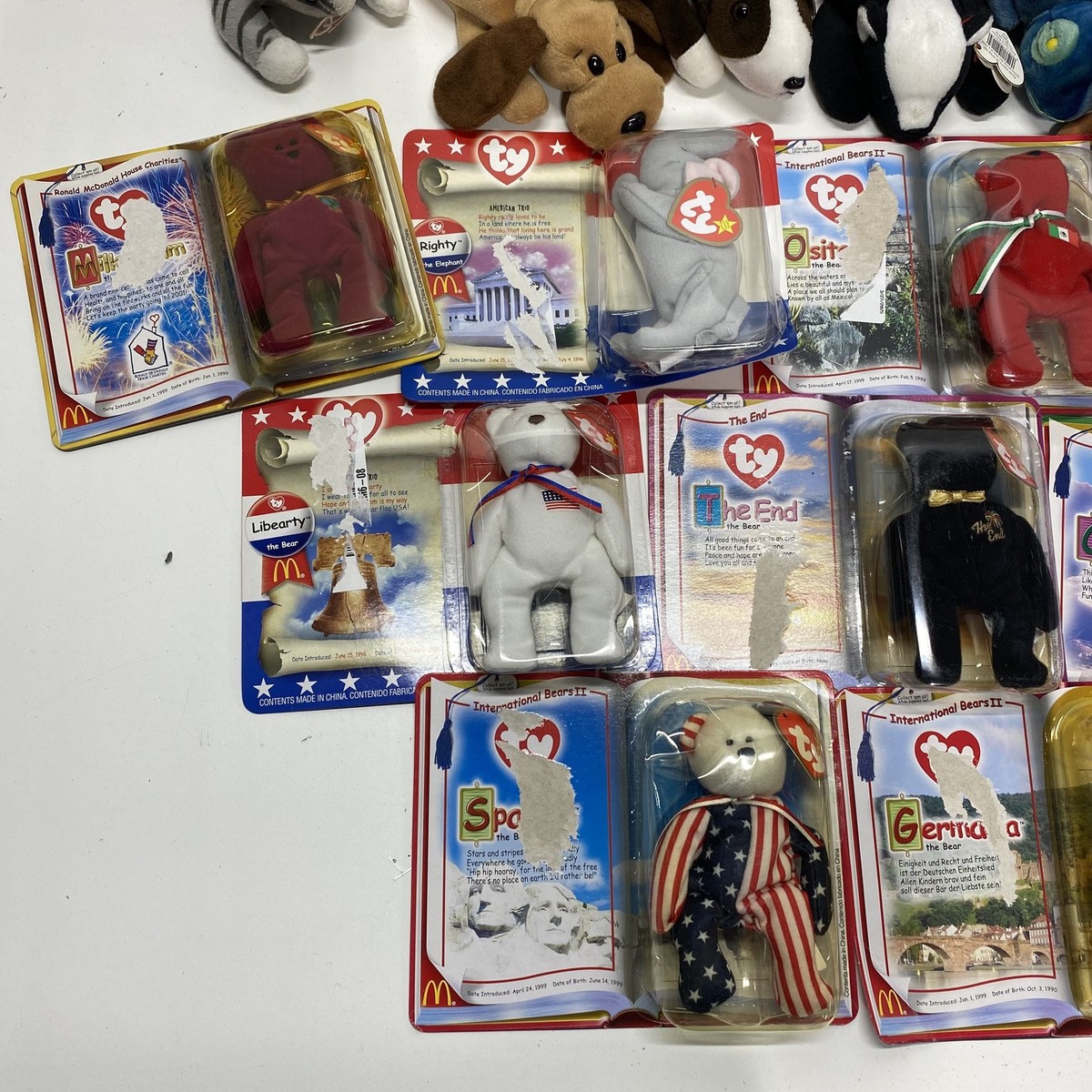 Ty Beanie Babiesコレクション、25セット TY Beanie Babies - Original Collectible Mixed Lot of 25