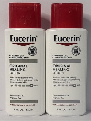 Eucerin Original Healing Lotion Fragrance Free Extremely Dry Skin 5 fl oz