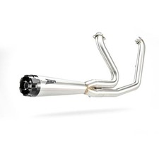 ZARD steel Full exhaust approved Harley Davidson Street Bob 2017-2024