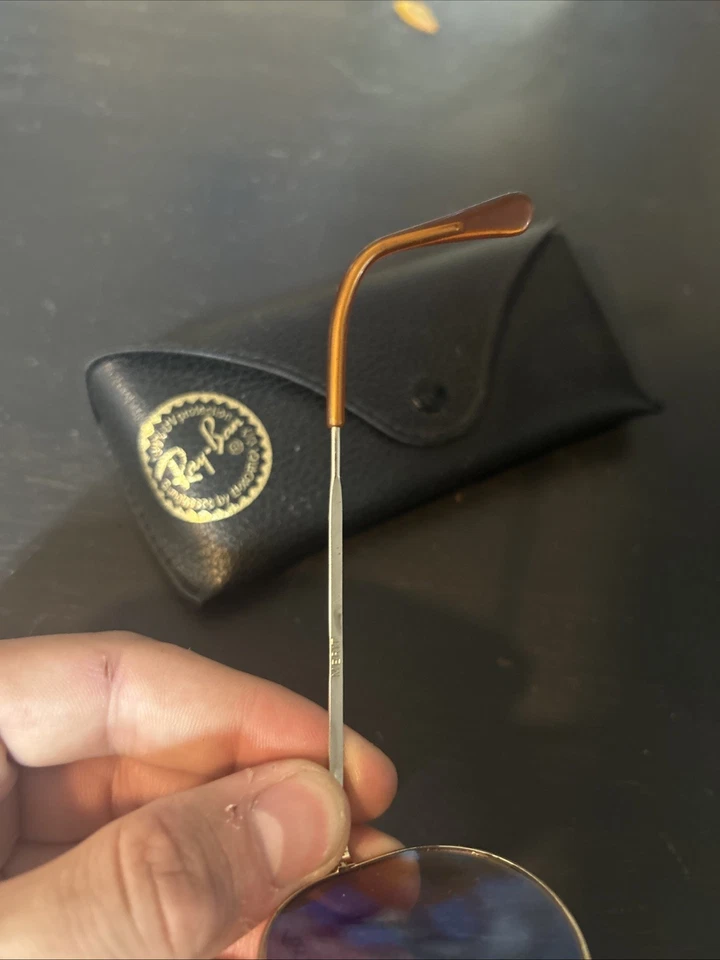 Винтажный авиатор 70-х/80-х B&L Ray-Ban золото США - Изображение 4 из 4