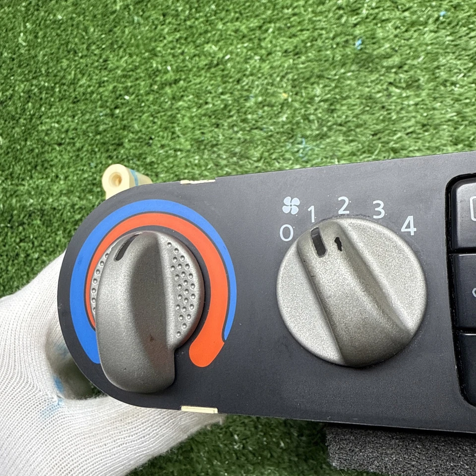 00-03 NISSAN SENTRA TEMPERATURA CLIMATIZADOR CALEFACCIÓN AIRE ACONDICIONADO INTERRUPTOR OEM Foto 3 de 4