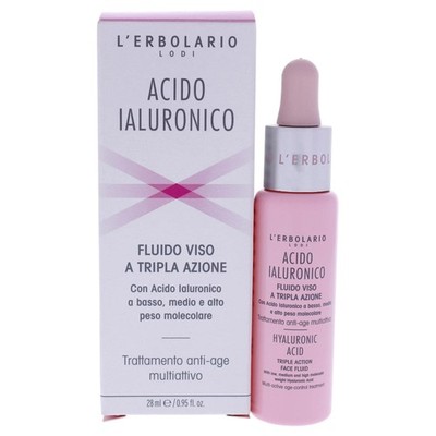 L'Erbolario Hyaluronsäure-Gesichtsserum gegen Zeichen der Hautalterung 28 ml