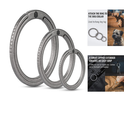 KeyUnity KA02 Titan Schlüsselanhänger Set 3-teilig 17,5 2