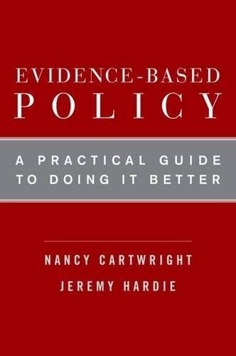 Nancy Cartwright Jeremy Hardie Evidence-Based Policy (Tascabile)
